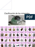 Clasificación de Los Minerales