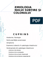 Curs 3 - Semiologia Intestinului Și Colonului