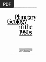 Planetary Geology in The 1980s