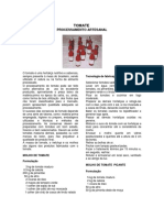 Tomate - Processamento Artesanal PDF