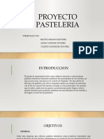 Estudio de Mercado Pasteleria