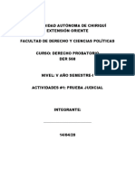 Derecho Probatorio-La Prueba Judicial