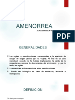 Amenorrea