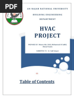 Hvac Project: An-Najah National University