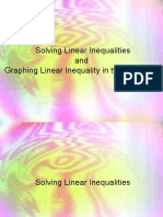 Solving Linear Inequalities