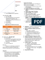 Regulations Governing Clinical Laboratories