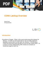 COM3 Latchup Overview: David Orser IP Summit 2010