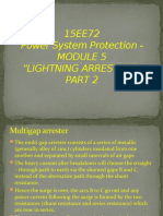 15EE72 Power System Protection - "Lightning Arresters"