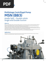 BHGE MSN Centrifugal Pumps BB3