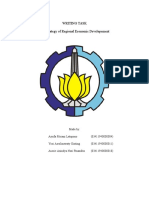 Writing Task The Strategy of Regional Economic Developement