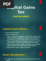 7.0 Capital Gains Taxation