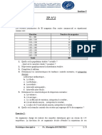 TP N°2 - Statistique Descriptive S1 - Section F