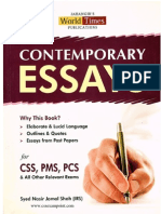 Contemporary Essays by Syed Nasir Jamal PDF