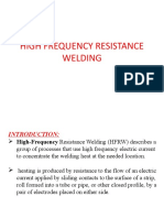 High Frequency Resistance Welding