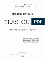 De Assis - Piquet - 1902 - Memorias Postumas de Blas Cubas PDF