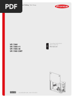 FRONIUS Wire Feeder VR 7000 42,0426,0015, EN