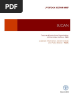 Sudan: Livestock Sector Brief