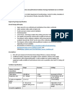 Engineering Specifications OS Vent1.3