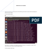 NGINX Web Server Installation