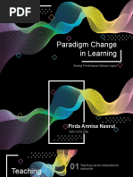 Paradigm Change in Learning: Strategi Pembelajaran Bahasa Inggris