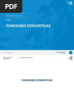 Funciones Estadísticas PDF