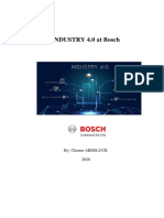 INDUSTRY 4.0 at Bosch: By: Charun ABEELUCK 2020