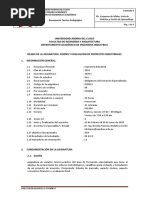 Sílabo y Sesión de Aprendizaje Proyectos - 2020 - I - GSP Final PDF