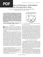 Improvements in Performance of Broadband Helix Traveling-Wave Tubes