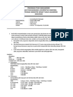 Soal Accounting For Manager Unas.