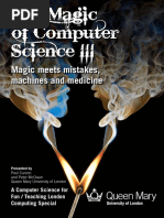 Magic Meets Mistakes, Machines and Medicine: A Computer Science For Fun / Teaching London Computing Special