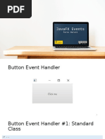 Javafx Events: Fariz Darari