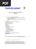 Nutrición Animal