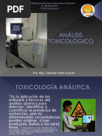 Análisis Toxicológico