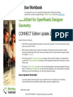 Quickstart For OpenRoads Designer Geometry - v4-01