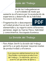 La División Del Trabajo