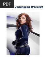 Scarlett Johansson Workout PDF