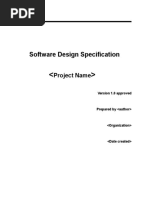 3.software Design Specification