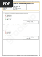 Combined Graduate Level Examination-2019 (Tier-I)