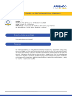 Guía Docente Aprendo en Casa - TV - 4° Semana PDF