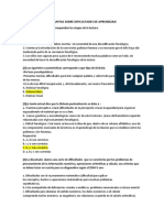 Preguntas Dificultades de Aprendizaje