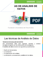 Tecnicas de Analisis de Datos