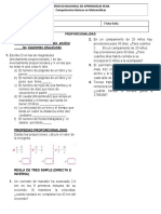 Anexo de Proporcionalidad