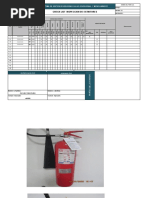 Inspeccion de Extintores Almacenamiento