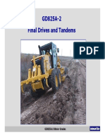 06 Komatsu GD825 Final Drive & Tandem