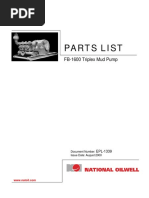 National FB-1600 Parts List PDF