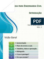 GEOLOGIA PARA ENGENHARIA CIVIL - Introdução PDF