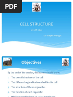 Cell Structure: MLT/FN Class Dr. Wanjiku Ndung'u