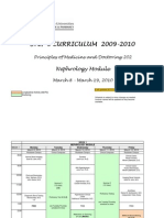 Nephrology Block Schedule