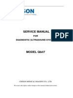 Service Manual: FOR Diagnostic Ultrasound System