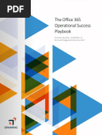 Ebook Office365 Operational Success Playbook